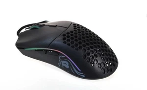 Model O Glorious Gaming Mouse Wired Black 67g RGB  6 Button Programmable - Picture 1 of 2