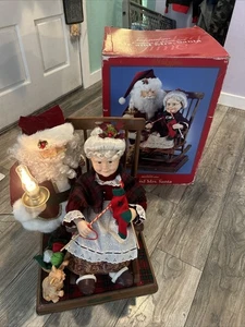 Vintage Telco Motionette Mr. & Mrs. Santa sehr schöner Originalkarton - Bild 1 von 8