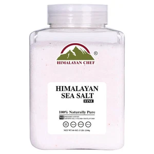 Himalaya Chef Meersalz feinkörnig 5 Pfund | Reichhaltige Mineralien 100 % natürlich und unr... - Bild 1 von 3
