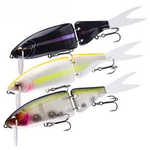 Wake Bait Glider Topwater Swimbait Artificial Hard Bait Jointed Fishing Lures - Picture 1 of 18