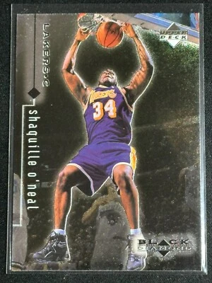 1998 Upper Deck Black Diamond Shaquille O'Neal #45 Lakers Magic Heat HOF 2 - Image 1 of 2