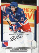 2015/16 Kitchener Rangers Autographs - NICK McHUGH
