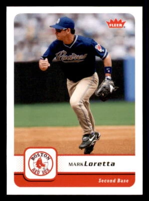 2006 Fleer  #250 Mark Loretta Boston Red Sox - Image 1 of 2