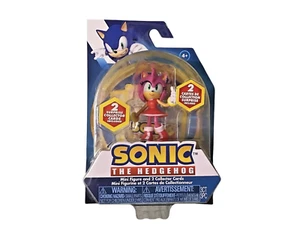 Sonic The Hedgehog - AMY - Figura de acción 2,5” + 2 cartas de coleccionista SEGA - Nuevo - Imagen 1 de 3