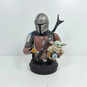 El Mandaloriano Baby Yoda busto figura Star Wars Guerra Galaxias Altaya - Foto 1 di 3