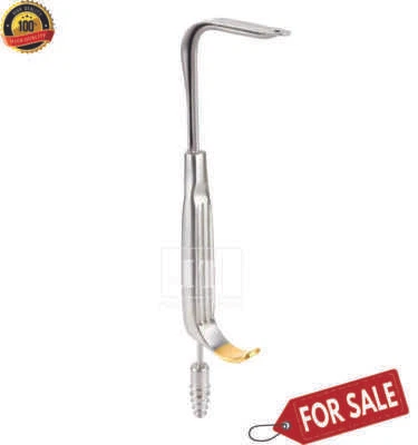 Instrumentos de rinoplastia de fibra óptica retrator de sucção Gerbault - Imagem 1 de 3