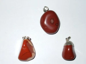 - Ciondolo Pietra Cristalloterapia - DIASPRO ROSSO - Foto 1 di 2