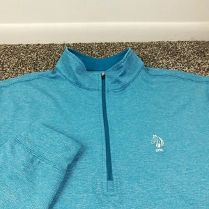 Straight Down Philadelphia Country Club Jacket Performance 1/4 Zip Mens Large - Picture 1 of 10