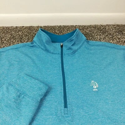 Straight Down Philadelphia Country Club Jacket Performance 1/4 Zip Mens Large - Image 1 of 4