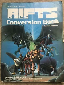 Libro de conversión RIFTS - cubierta blanda - juegos de paladio #803 - Imagen 1 de 6