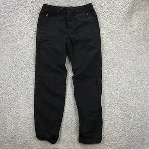 Polo Ralph Lauren Jogger Pant Boys Large 14-16 Stretch Drawstring Black - Picture 1 of 6