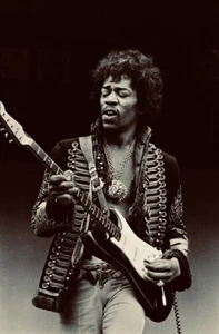 * JIMI HENDRIX * Vintage Music Icon Photograph, Multiple sized Poster / Prints - Bild 1 von 1