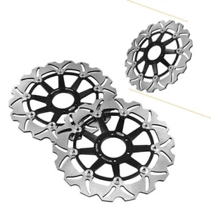 Front Brake Disc Rotors For Honda CBR600F4 1999-2000 & CBR600F4 1998-2010 - Picture 1 of 7