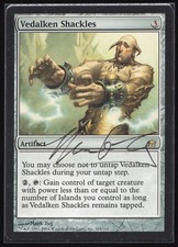 MTG - Vedalken Shackles - 5th Dawn Artist Proof - 1st Print