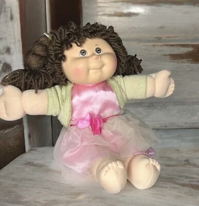 TOPPA CAVOLO BAMBINI - Bambola bambino capelli marroni occhi marroni Xavier Roberts firmata 2017 - Foto 1 di 5