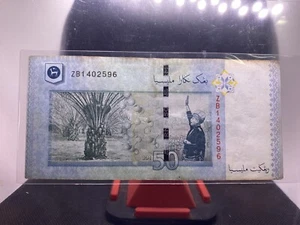 MALAYSIA 2000 RM50 RINGGIT ZB1402596 REPLACEMENT NOTES. - Picture 1 of 4