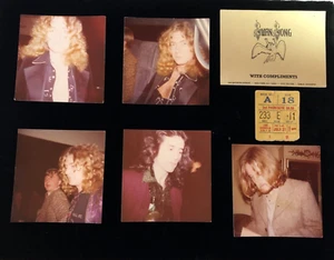 LedZeppelin 5 One of a KIND Personal 1976 Pictures Song Remains the Same Premiere - Bild 1 von 16