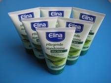 (1,17€/100ml) 24x 150ml Tube Elina med pflegende Handcreme Hautcreme Aloe Vera