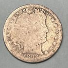 1892 Barber Quarter- Poor -Lowball! Nice 90% US Silver Coin
