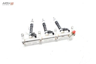 AUDI S4 2018-20 3,0 L motor izquierdo inyección combustible distribuidor riel e inyectores OEM Foto 1 de 4