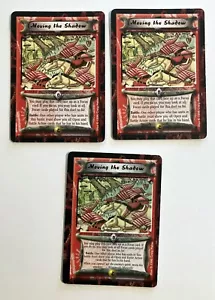 Moving the Shadow (3) L5R Legend of the Five Rings CCG Forbidden Knowledge 1996 - Imagen 1 de 1
