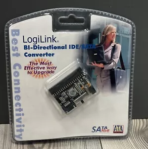 LogiLink Adattatore convertitore BI-Direzionale IDE/SATA da S-ATA a IDE + IDE a S-ATA - Foto 1 di 4