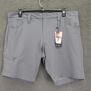 Kyodan Outdoor Gray Stretch Shorts Size 36 Slim Fit 4-Way UPF50+ Pockets #4741 - Picture 1 of 8