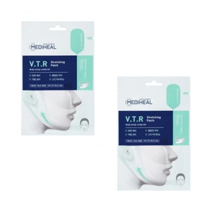 2 PCS MEDIHEAL VTR Stretching Patch V-Line Shape Mask Collagen Face Korea Beauty - Picture 1 of 1