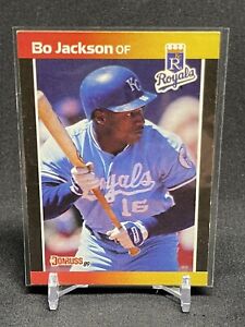 1989 Donruss Bo Jackson 208 Kansas City Royals MLB Baseball Card