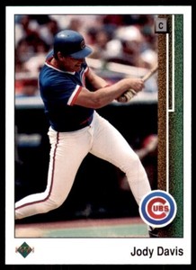 1989 Upper Deck Jody Davis Baseball Cards #148