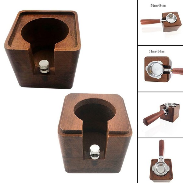 Integrated Coffee Filter Tamper Holder Coffee Tamper Stand Station Slag Box Photo Related