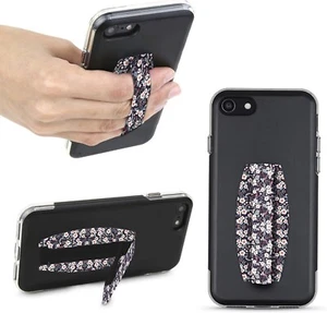 Universal Cell Phone Grip - Ultra Slim Elastic Finger Holder & Phone Stand - Picture 1 of 6