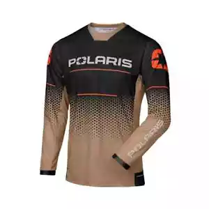 Polaris Youth Throttle Jersey, Tan/Orange | 2865382 - Picture 1 of 2