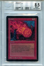 MTG Beta Fireball BGS 8.5 NM-MT+ Magic Card Amricons 1934