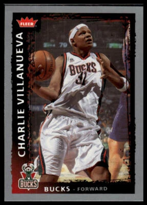 2008-09 Fleer #83 Charlie Villanueva - Image 1 of 2
