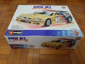 BURAGO BMW M3 gtr gt cup 1993 SCALA 1/24 - Foto 1 di 2