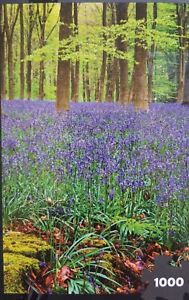 1000 puzzle Purple Forest Vibrant View Through The Woods Jigsaw Mega 