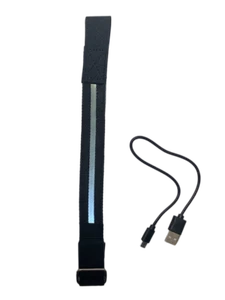 Rechargeable LED LIGHT ARMBAND/ANKLE BAND Glow Flash running sport bike cycling - Picture 1 of 28