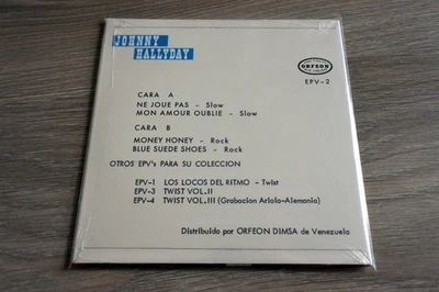 Single Vinyl Vénezuela Johnny Hallyday - Blue Suede Shoes - NEUF Sous Blister - Photo 1/2