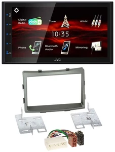 JVC USB Bluetooth MP3 DAB 2DIN Autoradio für SSangYong Rodius ab 2013 - Bild 1 von 8