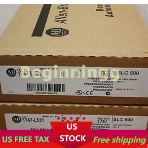 NEW AB 1747-L531 SLC 500 5/03 CPU Processor Unit Controller US Free Tax - Picture 1 of 5