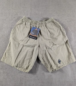 Nuevo con etiquetas Pantalones Cortos Diamantes Negros Para Hombre Talla Mediana Beige Cintura Elástica Hechos en EE. UU. - Imagen 1 de 13