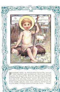 DE COLECCIÓN PLAISTOW PRESS TRATADO RELIGIOSO: SAN JUAN BAUTISTA Nº 1 - Imagen 1 de 1