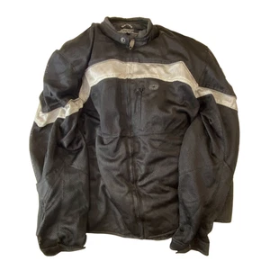 Fulmer Motorradjacke Herren 2XL schwarz gepanzert Mesh Langarm Racing Full Zip - Bild 1 von 4