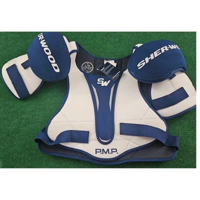 Ombreiras Sherwood hóquei/lacrosse adulto G/G - Imagem 1 de 4