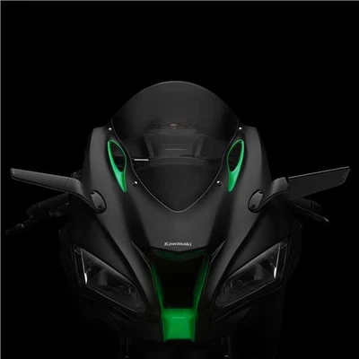 Rizoma Stealth Mirrors MotoGP Wing Winglet Black Kawasaki ZX10R 2016-2020 - Image 1 of 3