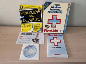 CyberMedia First Aid 95 pour Windows 95 - Version CD avec Win95 pour livre nuls - Photo 1/5