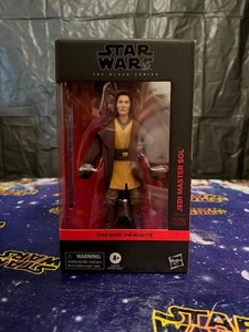 STAR WARS -Hasbro Black Series Acolyte 02 Jedi Master Sol 6" Figure Sealed NEW! - Picture 1 of 7