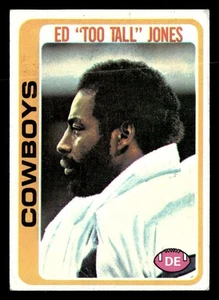 1978 Topps Ed "Too Tall" Jones #429 EX Dallas Cowboys - Foto 1 di 2