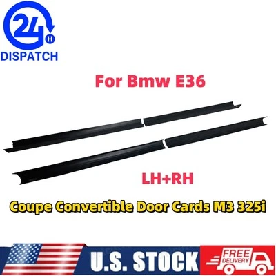 For BMW E36 Coupe Convertible Door Cards M3 325i Door Panel Repair L+R Bracket - Imagem 1 de 4